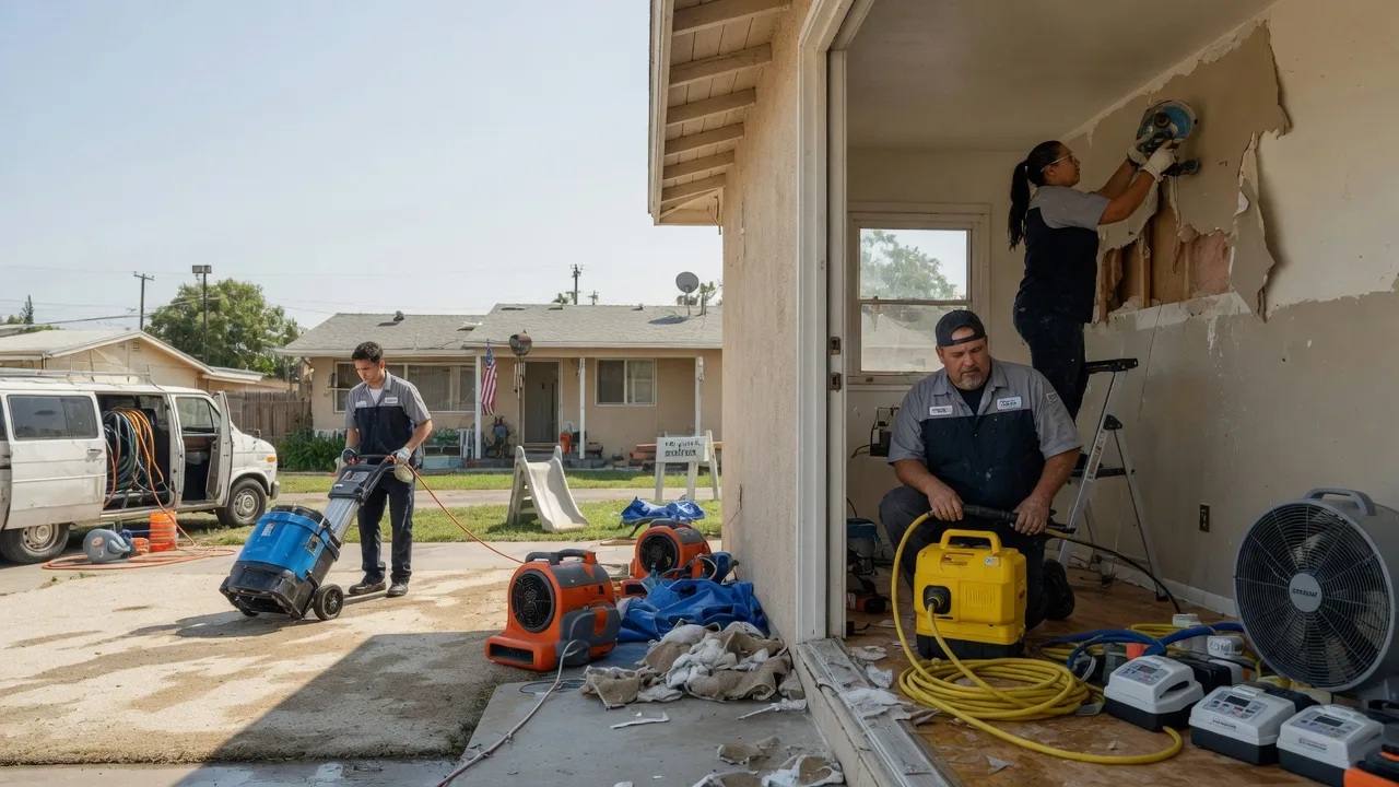 Water Damage Restoration in Bellflower, CA near me